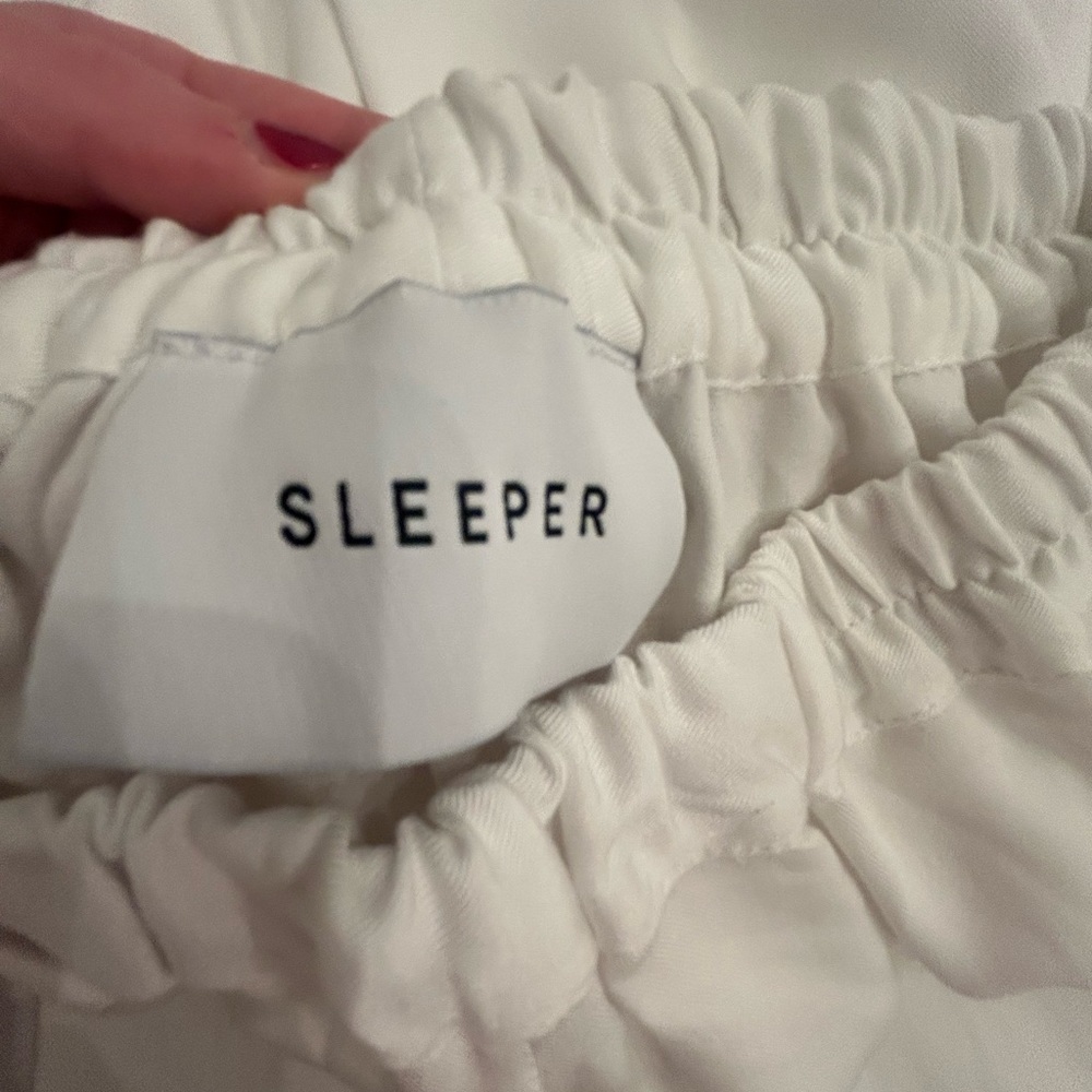 Sleeper Party Faux Feather 2-Piece Pajama Set - Picture 5 of 8